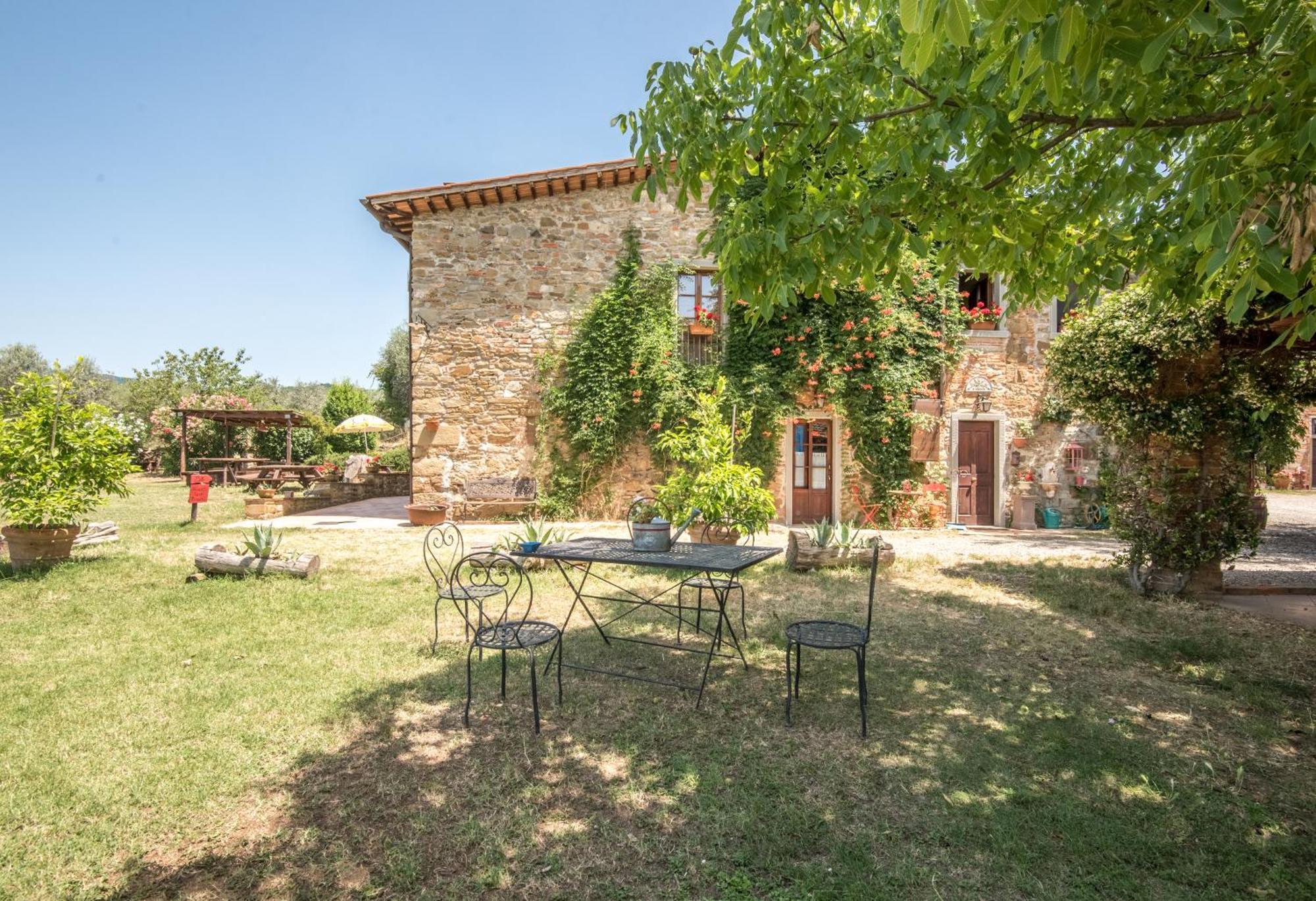 Poggio Primo - Trilocale Carlotta Villa Castiglion Fibocchi Eksteriør bilde